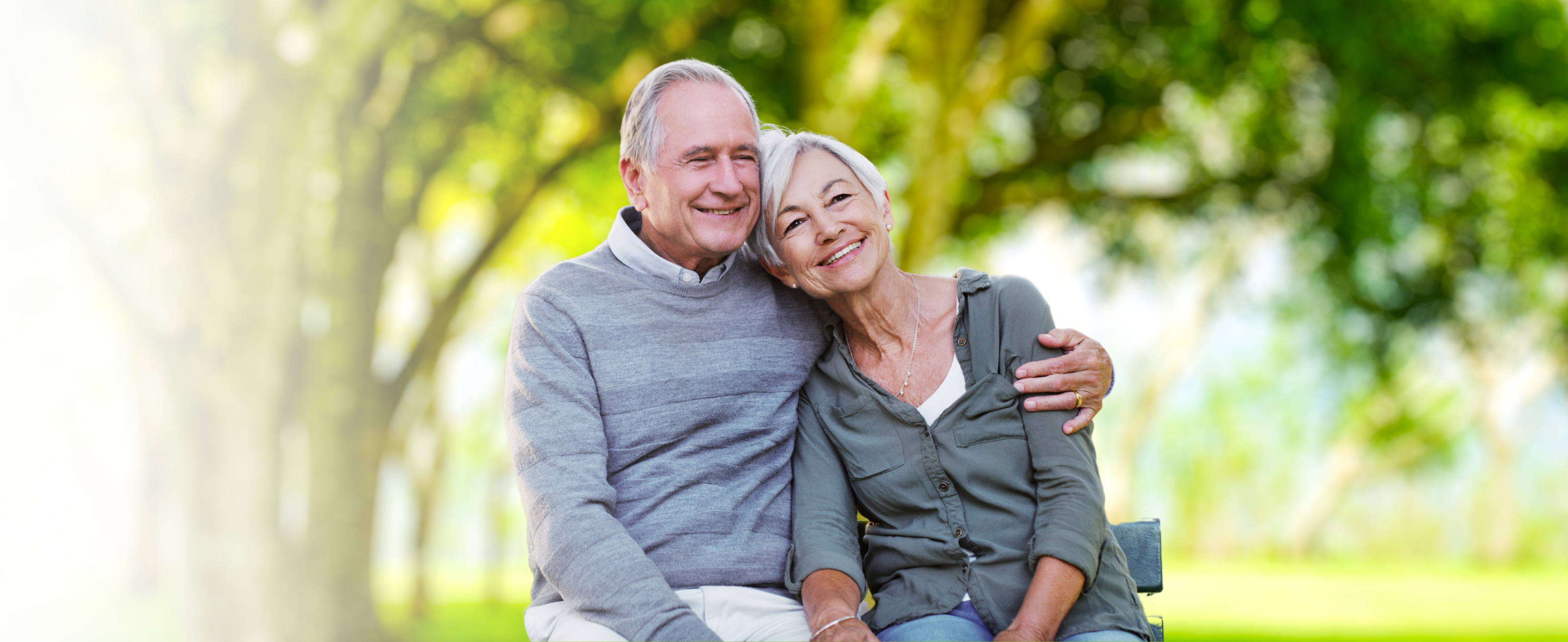 Happy senior couple enjoying retirement